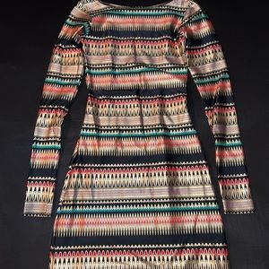 XS Nairobi long sleeve Dress by Blackmilk Clothing